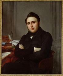 Portrait of Alexandre Auguste Ledru-Rollin (1807-74), 1838 (oil on canvas) | Obraz na stenu