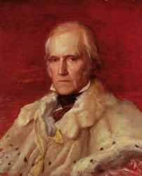 Portrait of Stratford Canning (1786-1880), Viscount Stratford de Redcliffe (1856-7) (oil on canvas) | Obraz na stenu