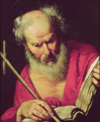 Saint Jerome (oil on canvas) | Obraz na stenu