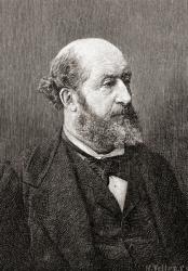 Guillaume Victor Émile Augier, from 'The Century Illustrated Monthly Magazine', published 1884 (wood engraving) | Obraz na stenu
