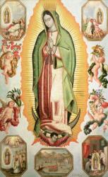 The Virgin of Guadalupe (oil on panel) | Obraz na stenu