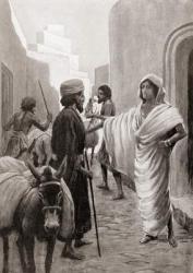 Babylonian votaress despatching a caravan for trade, from Hutchinson's History of the Nations, pub.1915 | Obraz na stenu