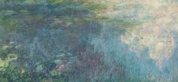 The Waterlilies - The Clouds (right side), 1914-18 (see also 64185 & 64186) | Obraz na stenu