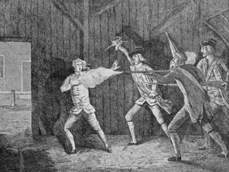 The Scotch Victory, 1768 (etching) | Obraz na stenu