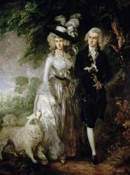 Mr and Mrs William Hallett (The Morning Walk), c.1785 (oil on canvas) | Obraz na stenu