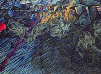 States of Mind: Those Who Go, 1911 (oil on canvas) | Obraz na stenu