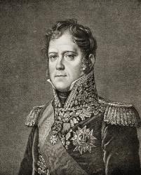 Marshal Michel Ney (1769-1815) Duke of Elchingen (engraving) | Obraz na stenu