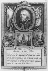 Death of General Louis Lazare Hoche (engraving) | Obraz na stenu