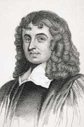 Isaac Barrow, illustration from 'Old England's Worthies' by Lord Brougham, published c.1880 (engraving) | Obraz na stenu