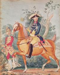 Frederick, Duke of York, 1795 (coloured engraving) | Obraz na stenu