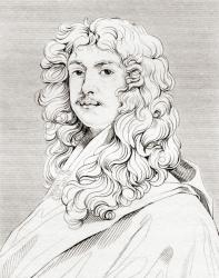 Sir Peter Lely, 1618 – 1680. From The Historic Gallery of Portraits and Paintings, published 1808. | Obraz na stenu