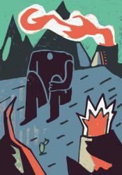 Giant on the Rocks | Obraz na stenu