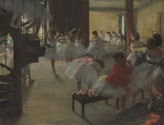 The Dance Class, c.1873 (oil on canvas) | Obraz na stenu