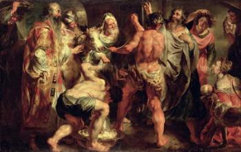 The Apostles, St. Paul and St. Barnabas at Lystra | Obraz na stenu