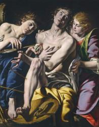 Saint Sebastian, c.1620/1630 (oil on canvas) | Obraz na stenu