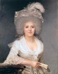 Portrait of Madame Jeanne-Louise-Henriette Campan (1752-1822) 1786 (oil on canvas) | Obraz na stenu