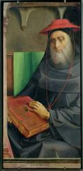Portrait of Cardinal Bessarion (1402-72) c.1475 (oil on panel) | Obraz na stenu