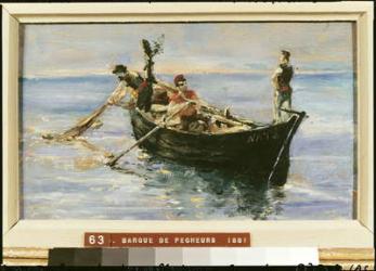 Fishing Boat, 1881 (oil on canvas) | Obraz na stenu