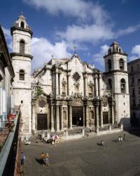Facade of the Cathedral, built 1748-77 (photo) | Obraz na stenu