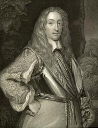 Portrait of Robert Greville, 2nd Lord Brooke (c.1608-43), from 'Lodge's British Portraits', 1823 (litho) | Obraz na stenu