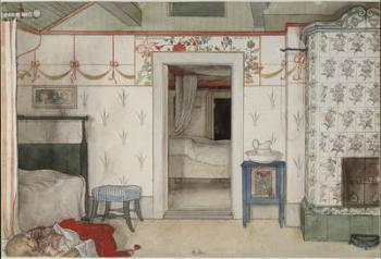 Brita's Forty Winks, from 'A Home' series, c.1895 (w/c on paper) | Obraz na stenu
