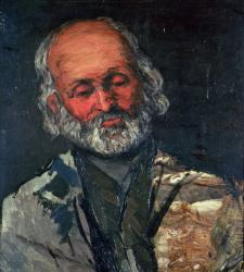 Head of an Old Man, c.1866 (oil on canvas) | Obraz na stenu