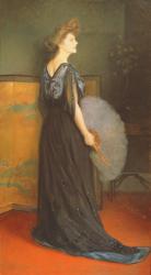 Portrait of Mrs Francis Stanton Blake, 1908 (oil on canvas) | Obraz na stenu