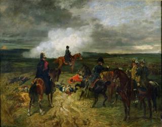 17th June 1815, 7 O'Clock, 1869 (oil on canvas) | Obraz na stenu