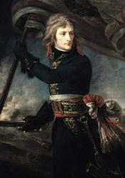 General Bonaparte (1769-1821) on the Bridge at Arcole, 17th November 1796 (oil on canvas) | Obraz na stenu