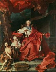 Cardinal de Bouillon (1643-1715) Opening the 'Holy Door', 1708 (oil on canvas) | Obraz na stenu