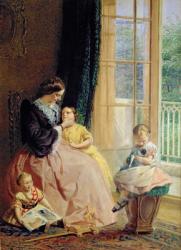 Mrs. Hicks, Mary, Rosa and Elgar | Obraz na stenu
