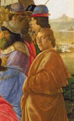 Detail of the Adoration of the Magi (tempera on panel) (see also 395) | Obraz na stenu