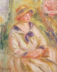 Portrait of a Woman, c.1910 (oil on canvas) | Obraz na stenu