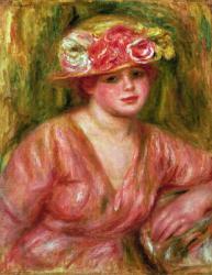 The Rose Hat or Portrait of Lady Hessling | Obraz na stenu