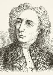 Alexander Pope, from 'The National and Domestic History of England' by William Hickman Smith Aubrey (1858-1916) published London, c.1890 (litho) | Obraz na stenu