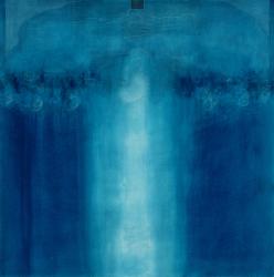 Untitled blue painting, 1995 (oil on canvas) | Obraz na stenu