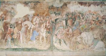 Conversion of Saint Ephysius, c.1390 (fresco) | Obraz na stenu