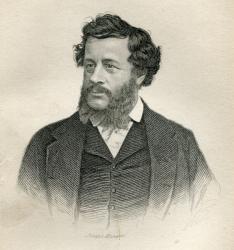 Charles Elme Francatelli, 1861 (engraving) | Obraz na stenu