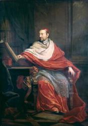 Cardinal Pierre de Berulle (1575-1629) (oil on canvas) | Obraz na stenu