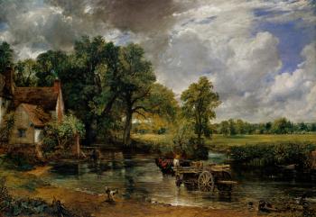 The Hay Wain, 1821 (oil on canvas) | Obraz na stenu