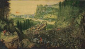 The Suicide of Saul, 1562 (oil on panel) | Obraz na stenu