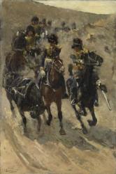 The Yellow Riders, 1885-86 (oil on canvas) | Obraz na stenu