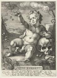 Homo Bulla, 1594 (engraving) | Obraz na stenu