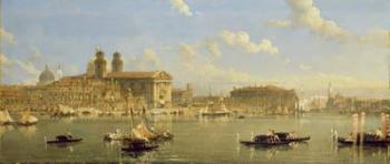 The Giudecca, Venice, 1854 (oil on canvas) | Obraz na stenu