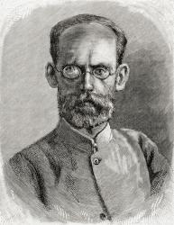 Mehmet Emin Pasha, 1890 (wood engraving) | Obraz na stenu