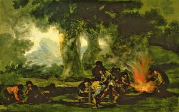 Clandestine Bullet Production, 1812-13 (oil on canvas) | Obraz na stenu