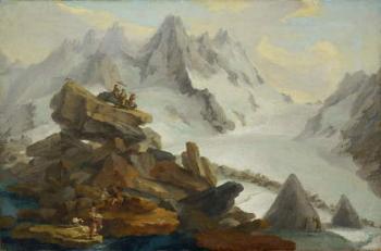 The Mountains at Lauteraar, 1776 (oil on canvas) | Obraz na stenu