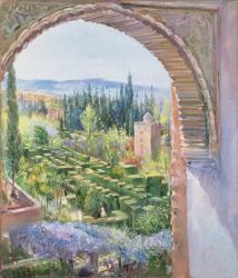 Alhambra Gardens | Obraz na stenu