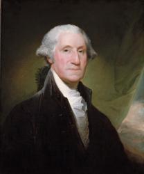 George Washington (1732-99) (oil on canvas) | Obraz na stenu