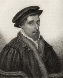 Henry Howard, Earl of Surrey, engraved by Rivers, from 'A Catalogue of the Royal and Noble Authors', published 1806 (litho) | Obraz na stenu